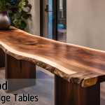 Best wood for live edge tables with walnut, maple, cherry, and oak slabs