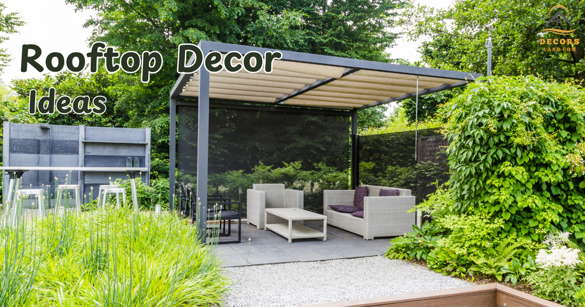 Best rooftop decor ideas featuring cozy lounge areas, vibrant plants, and creative outdoor setups.