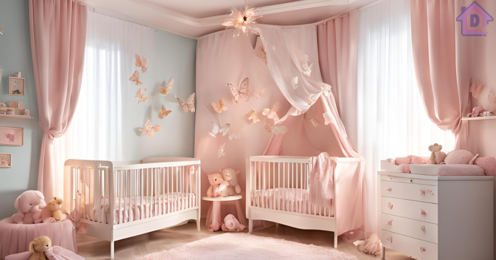 Modern Baby Girl Room Decor