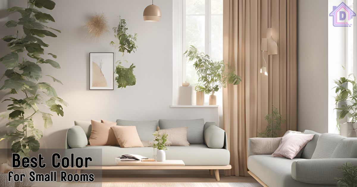 Best color schemes for small rooms showcasing various color palettes for enhancing small living spaces.