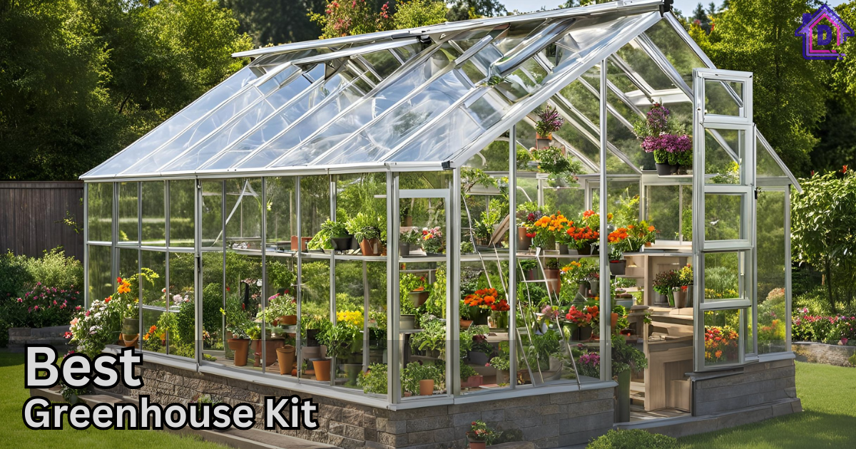 Best greenhouse kits for home gardening, perfect for growing plants year-round