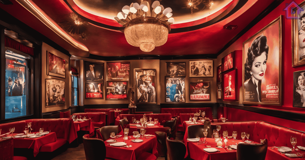 Hollywood Glamour Theme Ideas for Restaurant Interiors