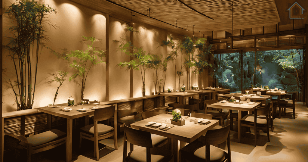 Zen Garden Theme Ideas for Restaurant Interiors