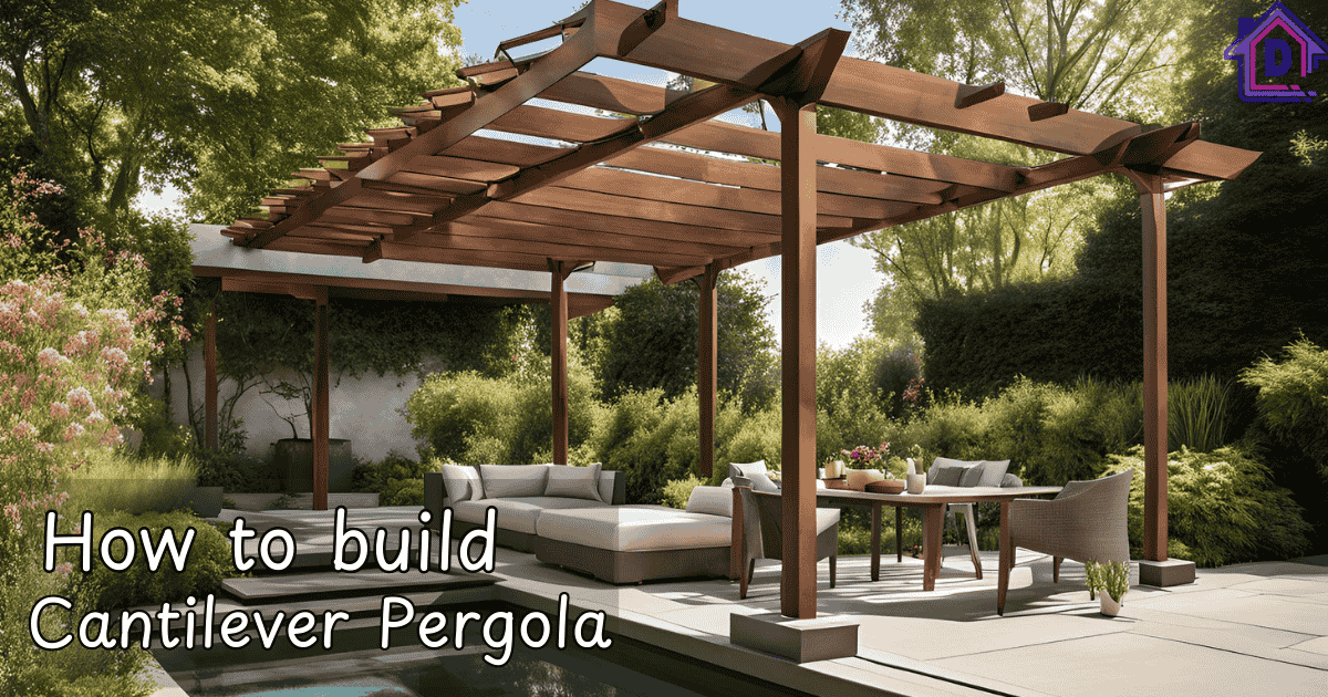 Learn how to build a cantilever pergola for your outdoor space with this easy-to-follow guide and expert tips.