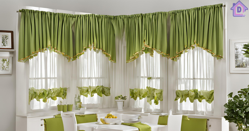 Elegant Kitchen Topper Curtains for a Stylish Look