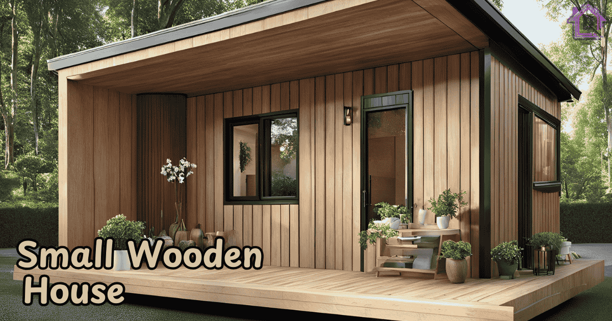 Rustic small wooden house ideas with creative and sustainable design for cozy and compact living.