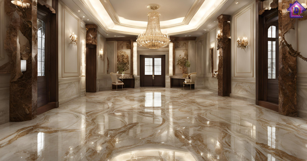 Stunning Marble Epoxy Floor for a Luxurious Finish